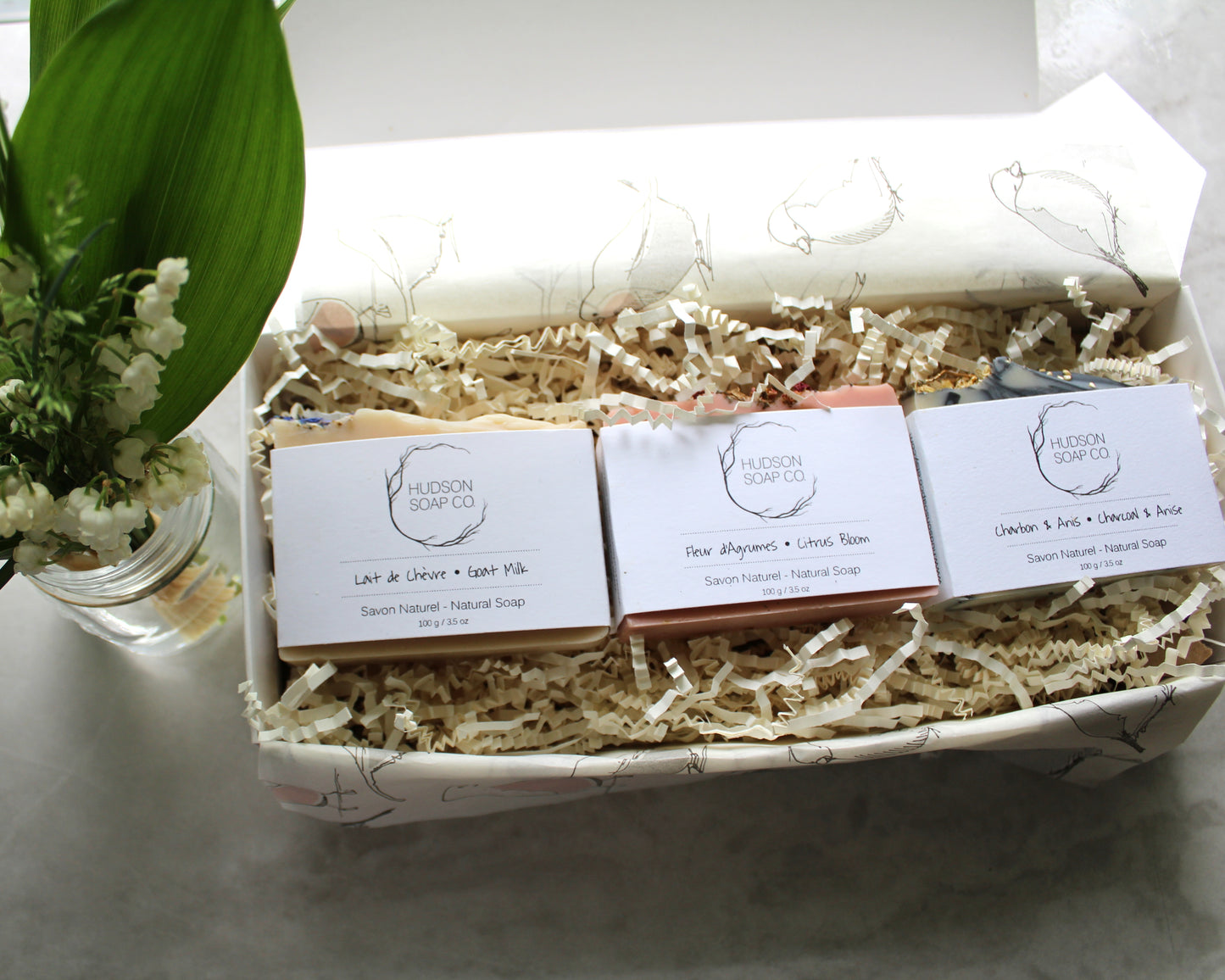 COFFRET CADEAU 3 BARRES