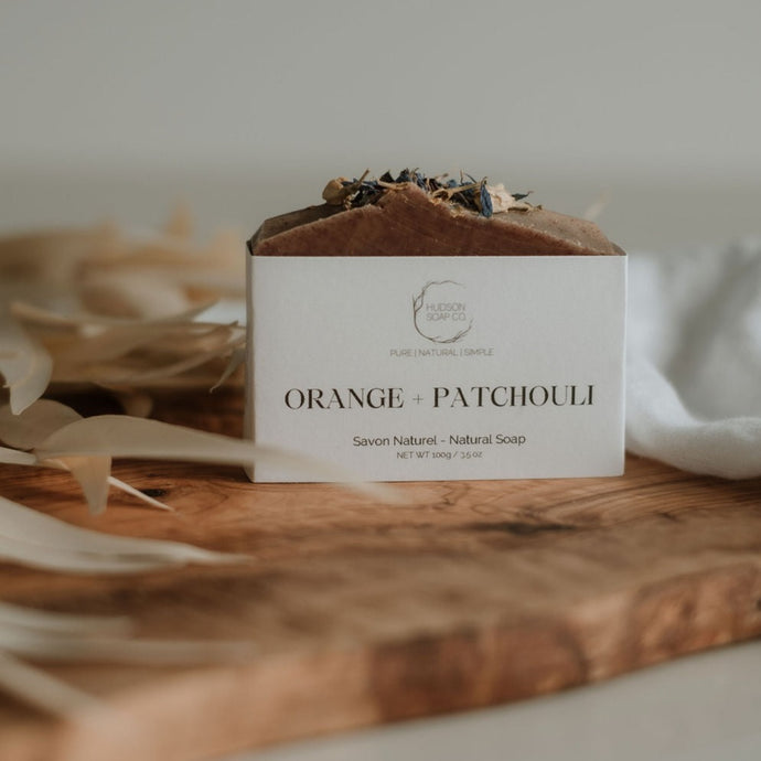 ORANGE & PATCHOULI | natural soap