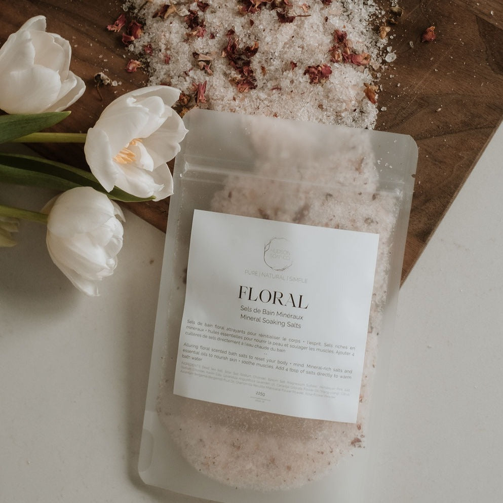 FLORAL | soaking salts