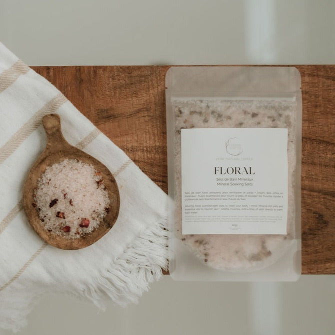 FLORAL | soaking salts