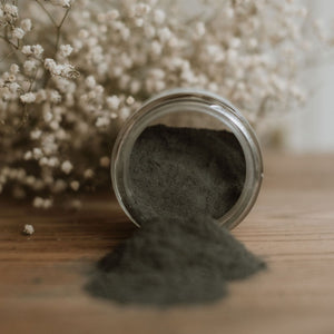 CHARCOAL + SAGE | natural clay mask