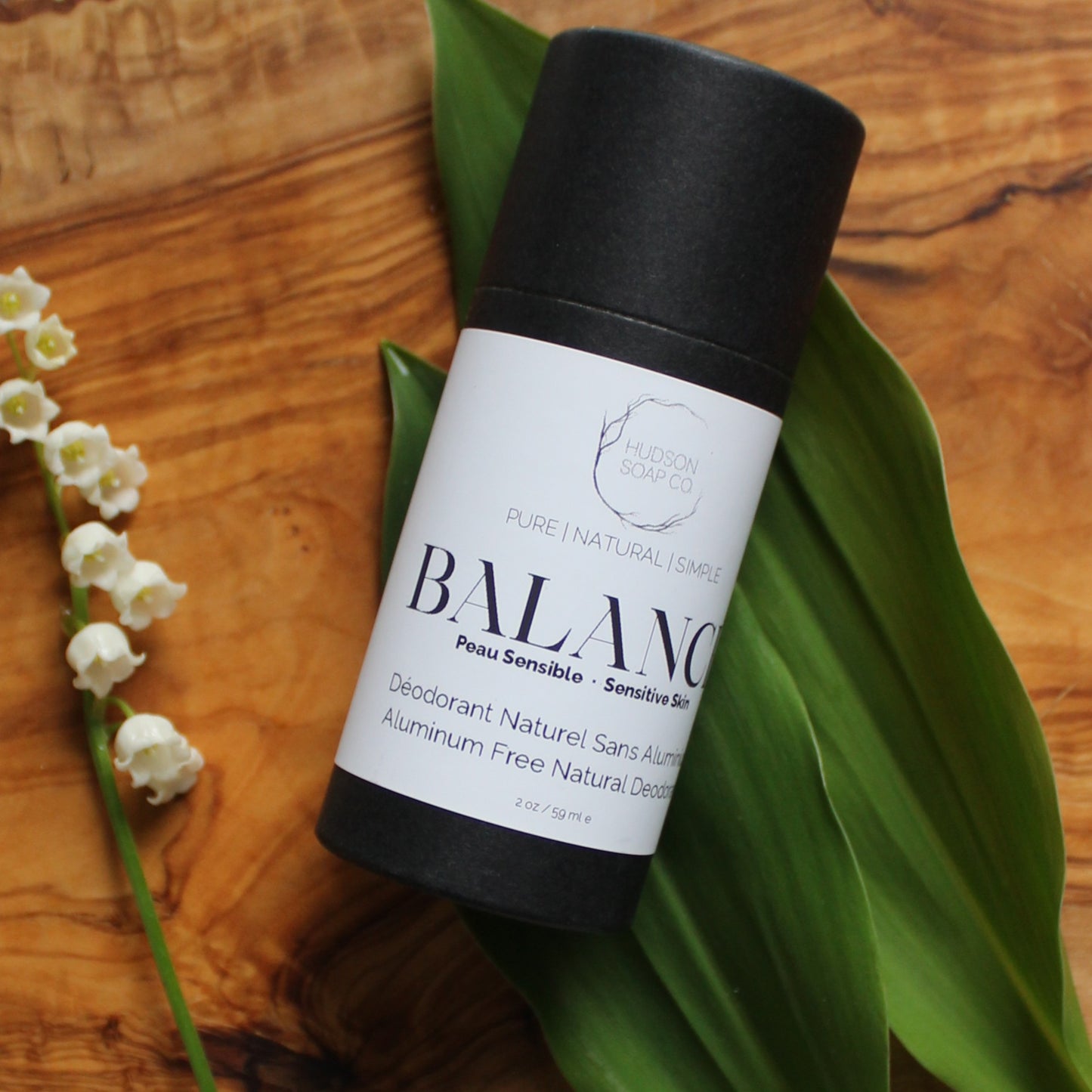 PEAU SENSIBLE À LA LAVANDE ET À L'EUCALYPTUS - Déodorant naturel (sans bicarbonate de soude)