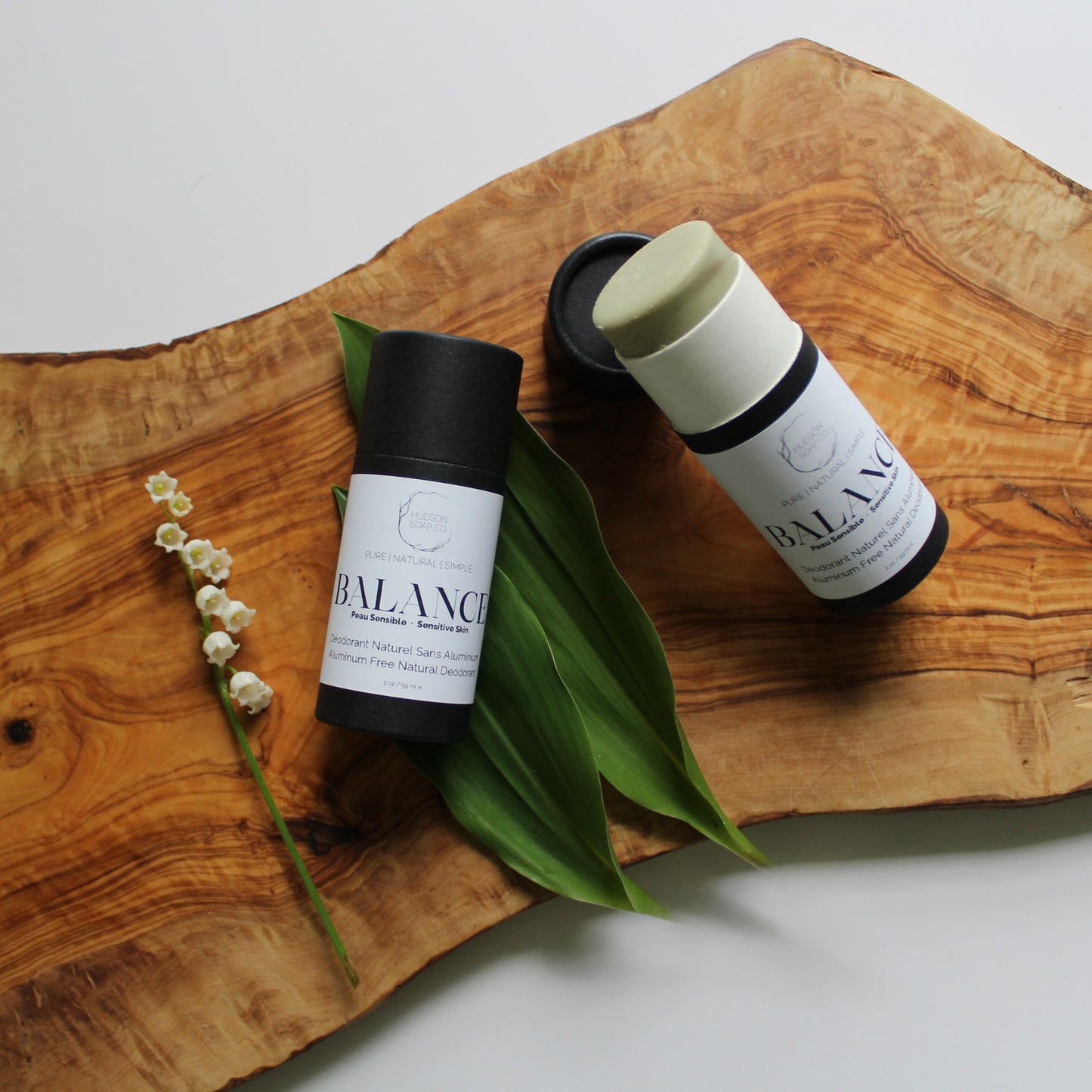 PEAU SENSIBLE À LA LAVANDE ET À L'EUCALYPTUS - Déodorant naturel (sans bicarbonate de soude)