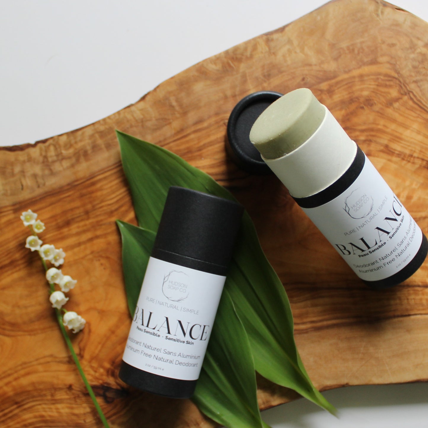 PEAU SENSIBLE À LA LAVANDE ET À L'EUCALYPTUS - Déodorant naturel (sans bicarbonate de soude)