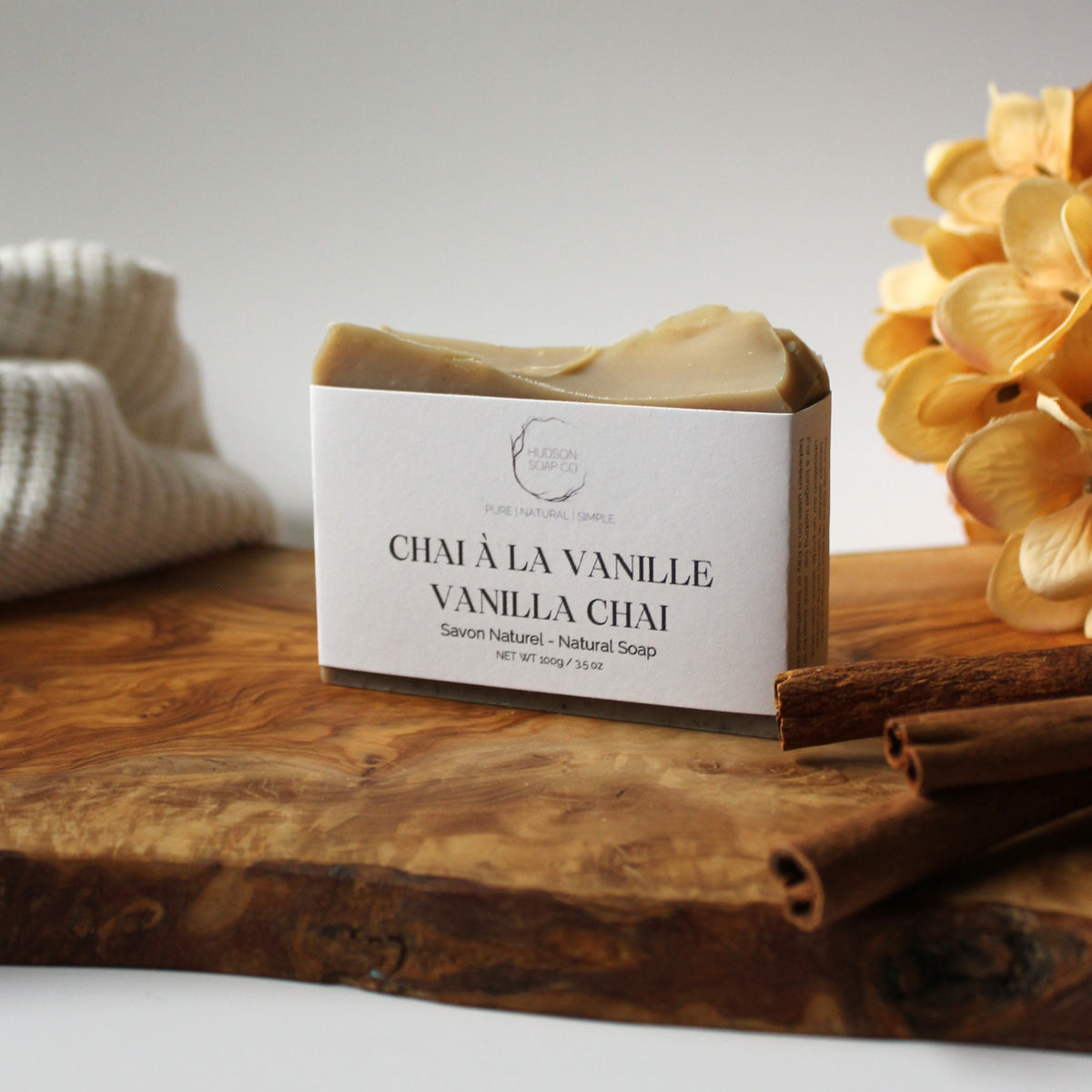 VANILLA CHAI | natural soap