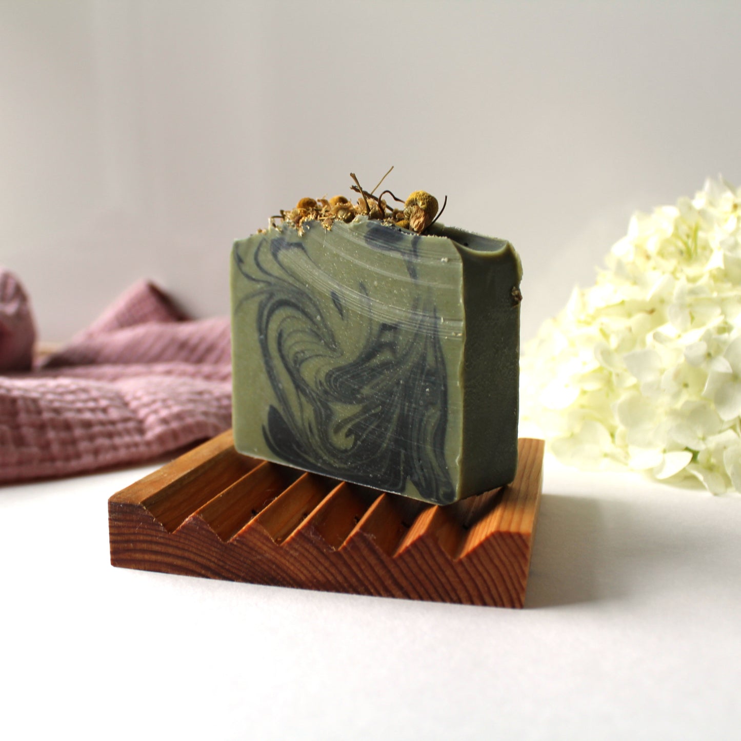 SOAP DECK - Porte-savon en cèdre naturel