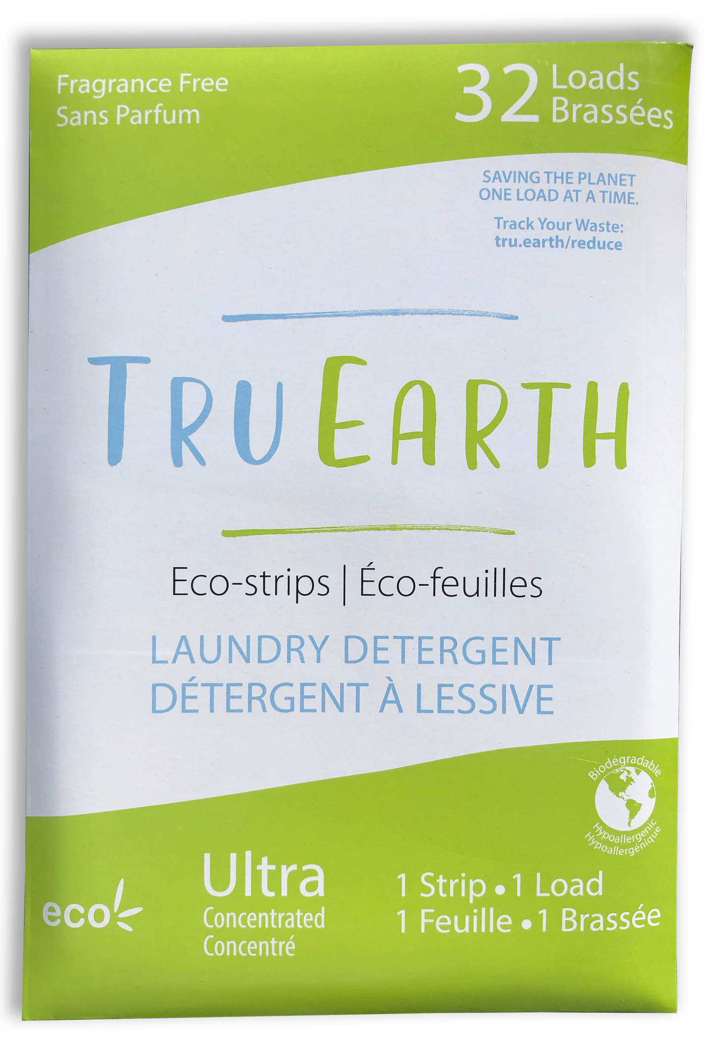 Tru Earth Eco-strips Laundry Detergent - 32 Loads