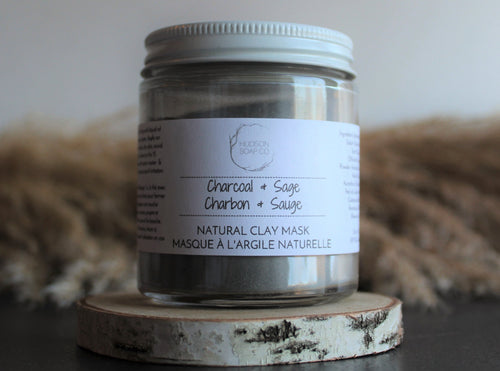 CHARCOAL & SAGE - Natural Clay Mask
