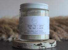 Load image into Gallery viewer, GREEN TEA &amp; CARROT - Natural Clay Mask